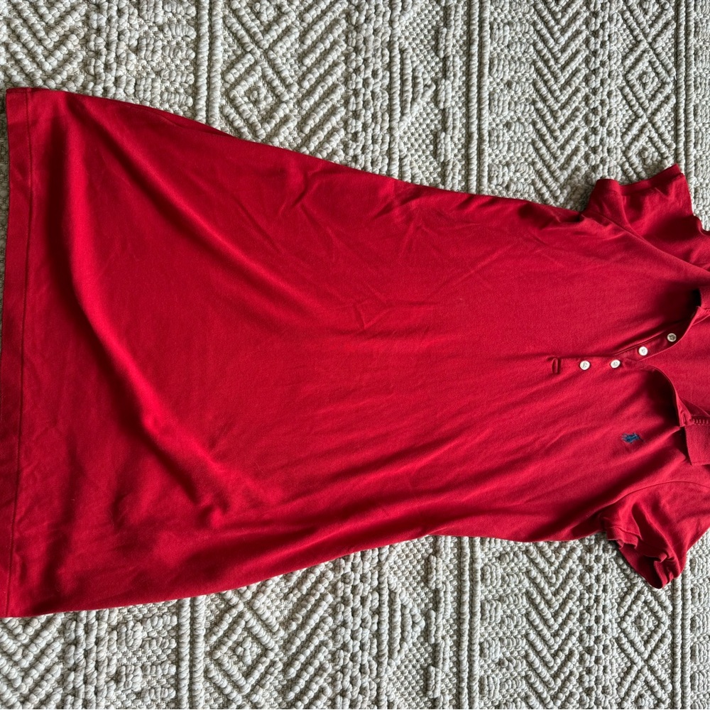 Polo by Ralph Lauren Red Mini Dress